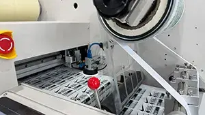 Автоматическая система удаления облоя и регулирования натяжения  